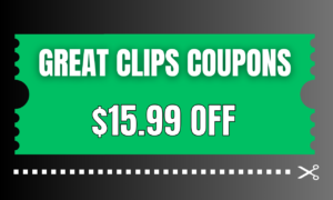 Great Clips $15.99 Coupon