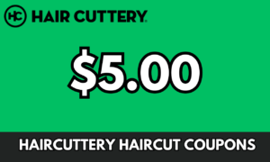 Pic of Hair Cuttery $5 off coupon